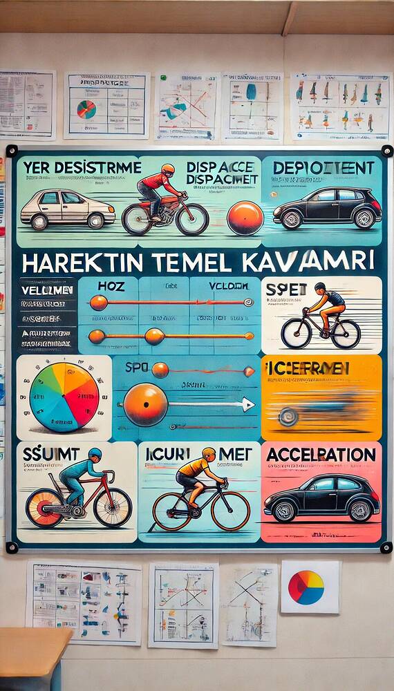 Bana hareketin temel kavramlarıyla ilgili bir afiş veya poster örneği