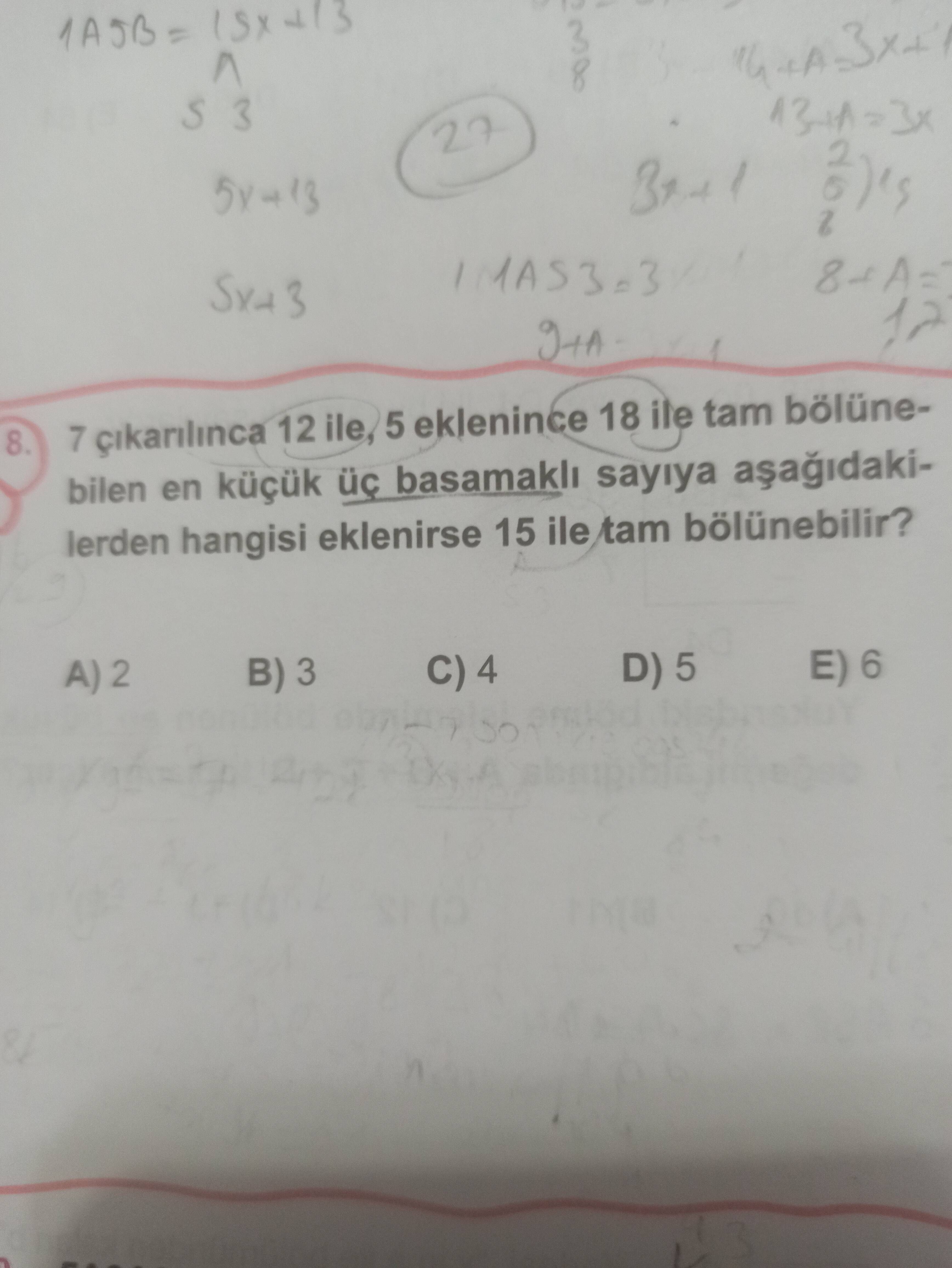 Matematik B Lme B L Nebilme Tyt Sorumatik