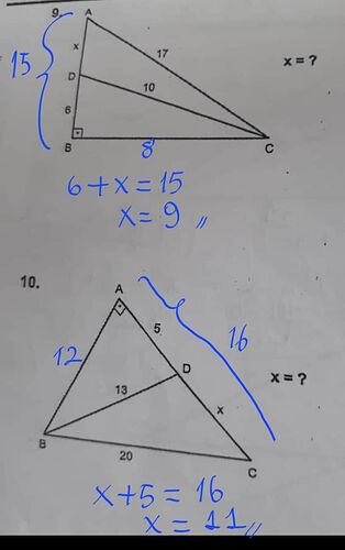 pisagor bağıntısı özel üçgen sorusu