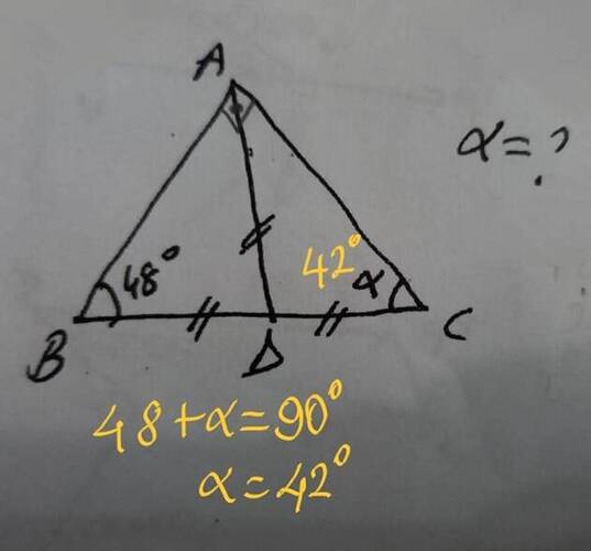 üçgen sorusu çözümü