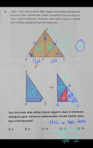geometri sorusu çözümü