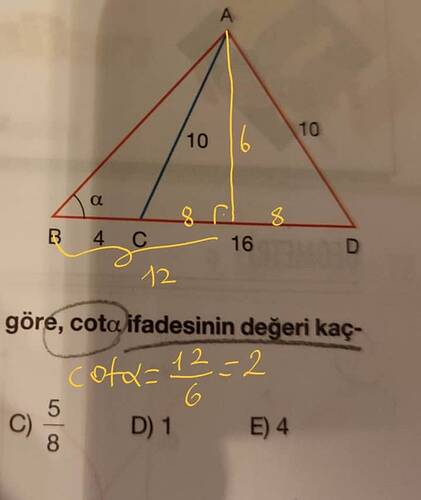 cotalfa sorusu çözümü