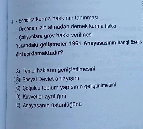 L-Sendika kurma hakkinin tanınması 1 Önceden izin almadan dernek kurma hakkı -...