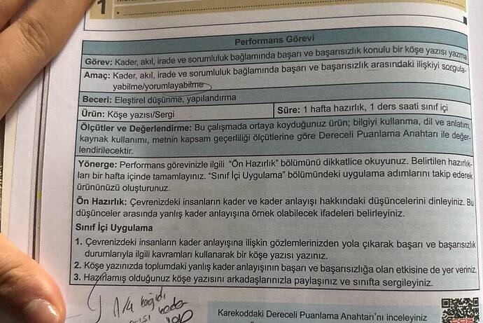 Amaç: Kader, akıl, irade ve sorumluluk bağlaminda başarı ve başarısızitk arasindaki...