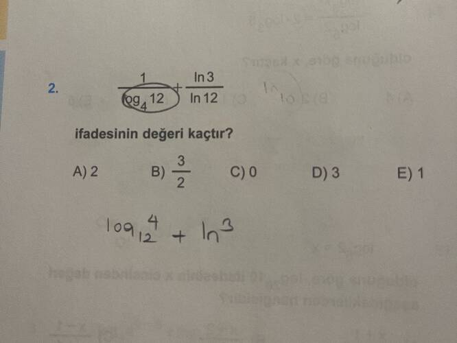 69, 12 ifadesinin değeri kaçtır?