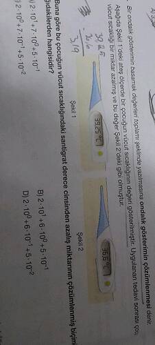 g2-10°+7.10-+5-10-2 y2-10'+7- 100+5- 10-1 rdakilerden hangisidir?