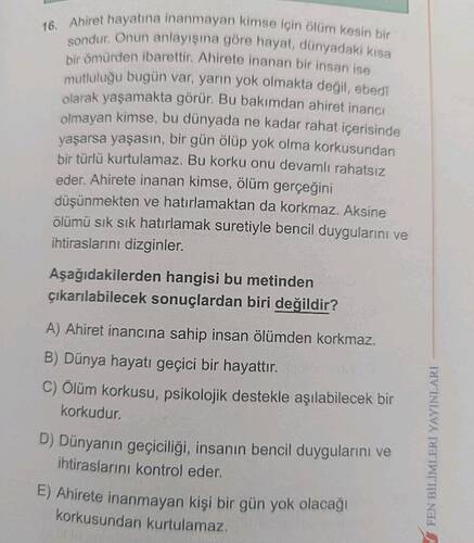 Soru Görseli