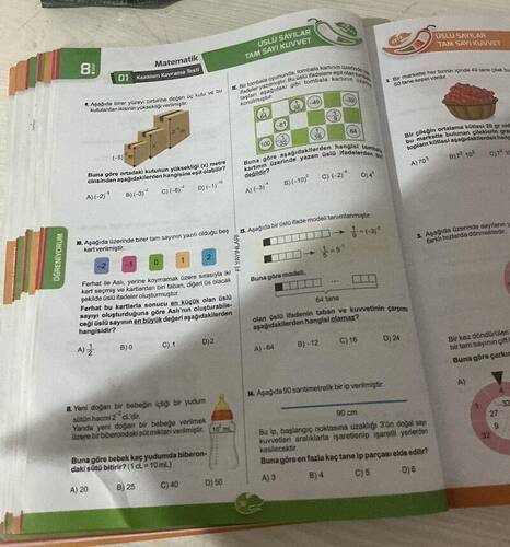 Matermattk DT Karana Kayrama Tst LAgida tiroe vzed bibiins değeo üc kat ve darlan asinu...