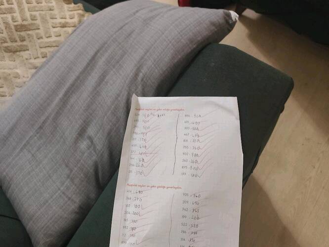 Aşağıdaki sayılardan en yakın yüzlüğe yuvarlayınız.