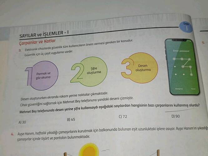 SAYILAR ve iSLEMLER -I Carpanlar ve Katlar 3.