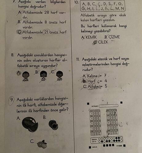 Aşağıda verilen bilgilerden hangisi doğrudur?