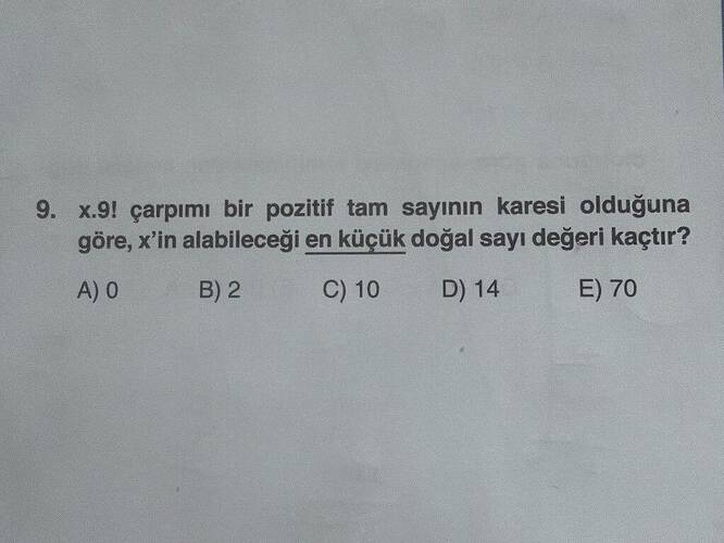 Soru Görseli