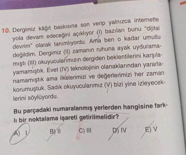 Dergimiz kâğıt baskısına son verip yalnızca internette yola devam edeceğini açıklıyor...