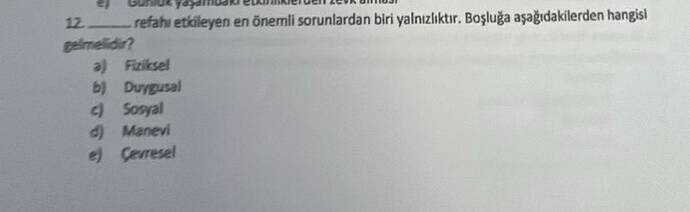 Soru Görseli