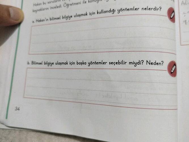Hakan bu soruların cevaplarını kaynaklarını inceledi.