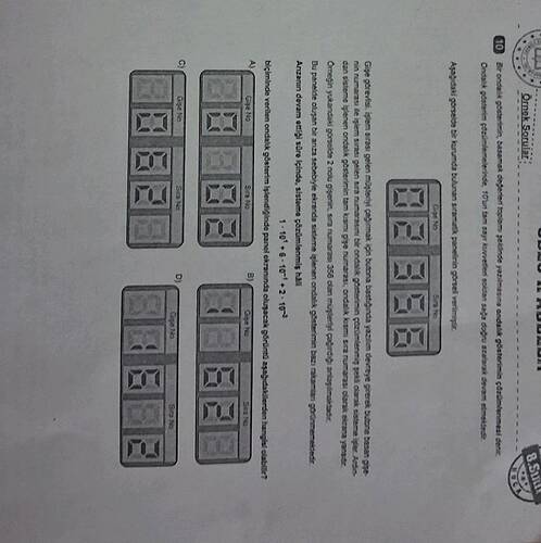 Bir ondalık gösterimin, basamak değerleri toplamı şeklinde yazılmasına ondalık...