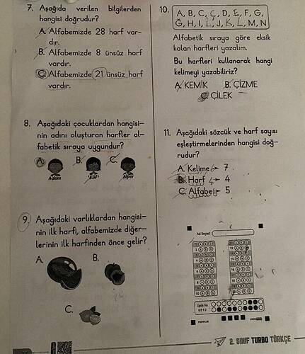 Aşağıda verilen bilgilerden hangisi doğrudur?