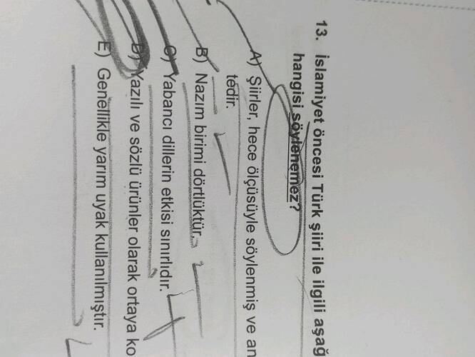 Yazılı ve sözlü ürünler olarak ortaya ko o Yabancı dillerin etkisi sınirlıdır.