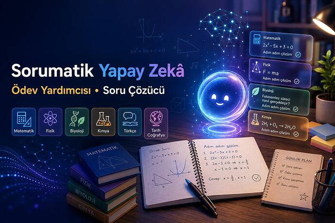 Sorumatik yapay zekâ eğitim araçları ve Premium avantajları