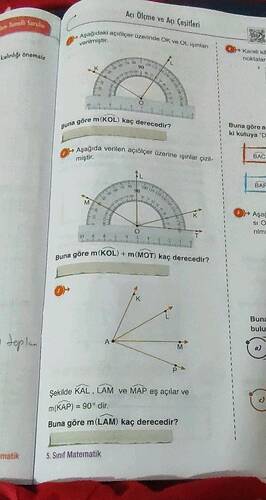 oneli Seruln matik Aa Okme ve A (esitler aak açeçer üzerninde OK ve OL wnla aa góre...