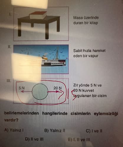 Masa üzerinde duran bir kitap II.