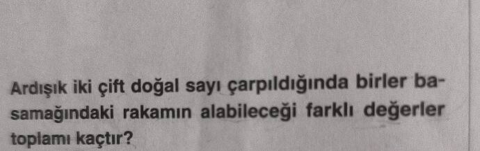 Soru Görseli