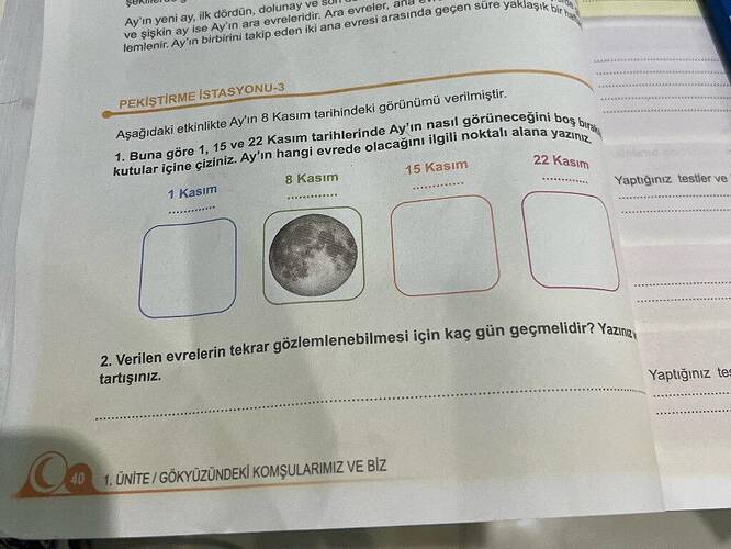Ilk dördün, dolu e Ara evreler nda geçen sure yaklaşık bir ise Av'in ara evrele ana...