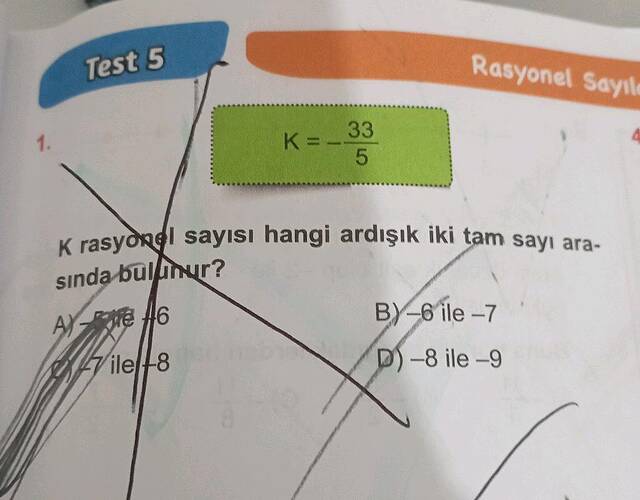 Test 5 sinda bulur?