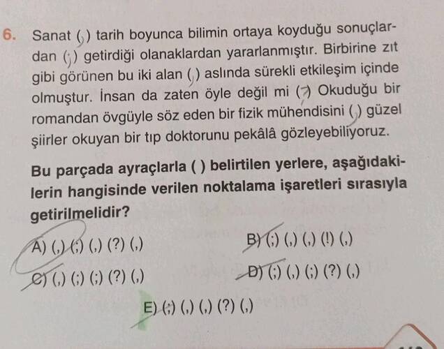 Sanat (1 tarih boyunca bilimin ortaya koyduğu sonuçlardan (1 getirdiği olanaklardan...