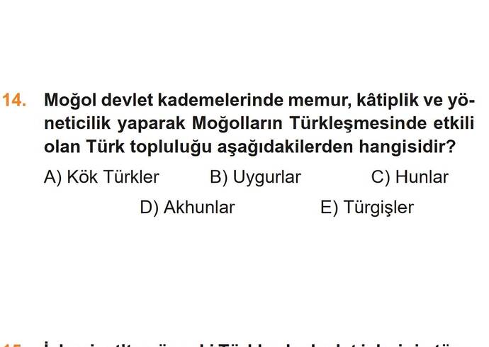 Moğol devlet kademelerinde memur, kâtiplik ve yö- neticilik yaparak Moğolların...