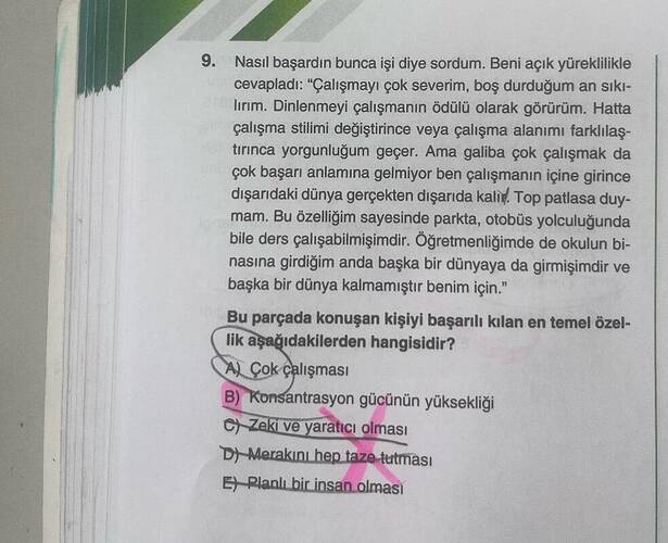 Nasıl başardın bunca işi diye sordum.