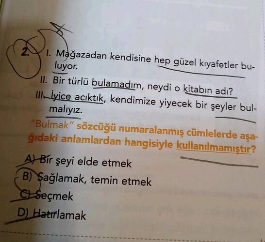 Sözcük ve sözcük gruplarında anlam