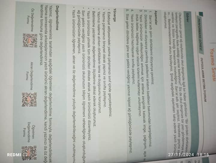 Edebiyat Performans ödevi21 Sorumatik